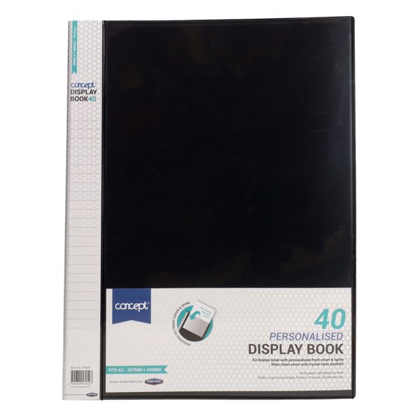 A3 Display Book 40 Pocket