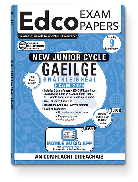 Irish Junior Cycle Ordinary Level Edco Exam Papers