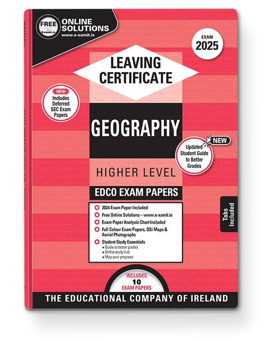 Geography Leaving Certificate Higher Level Edco Exam Papers