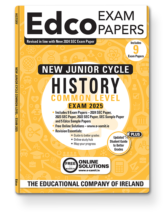 History Junior Cycle Common Level Edco Exam Papers