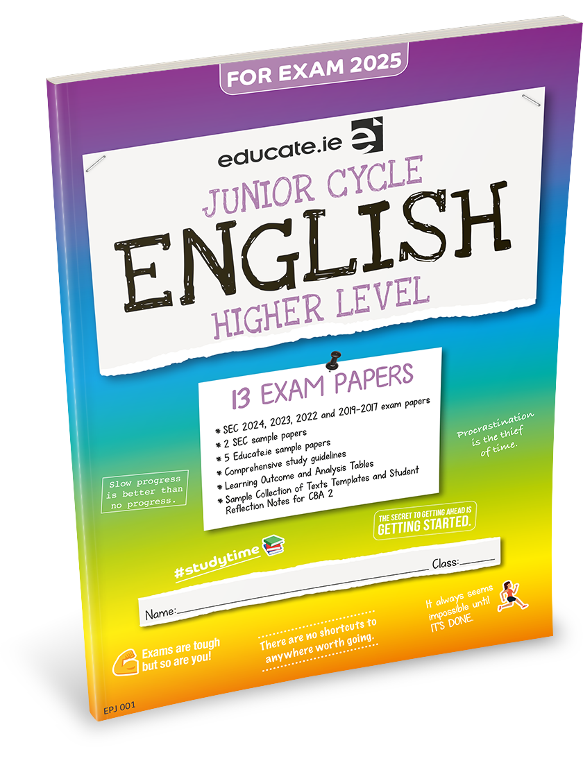 English Junior Cycle Higher Level Exam Papers Educate.ie