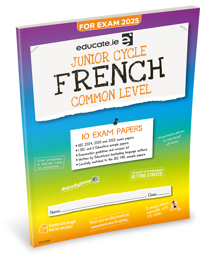 French Junior Cycle Common Level Exam Papers Educate.ie