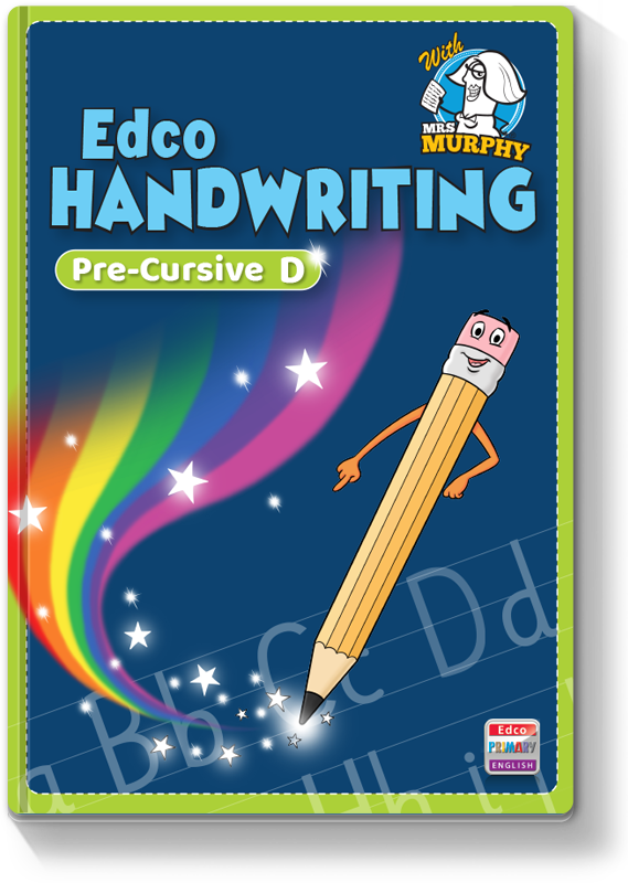 Edco Handwriting Pre-cursive D 2nd Class