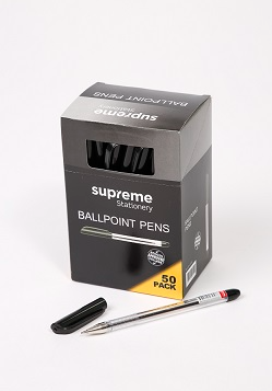 Ballpoint Pen Black (Box of 50)
