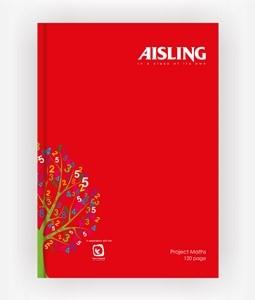 A4 Hardback Notebook 160 Page Aisling (Red)