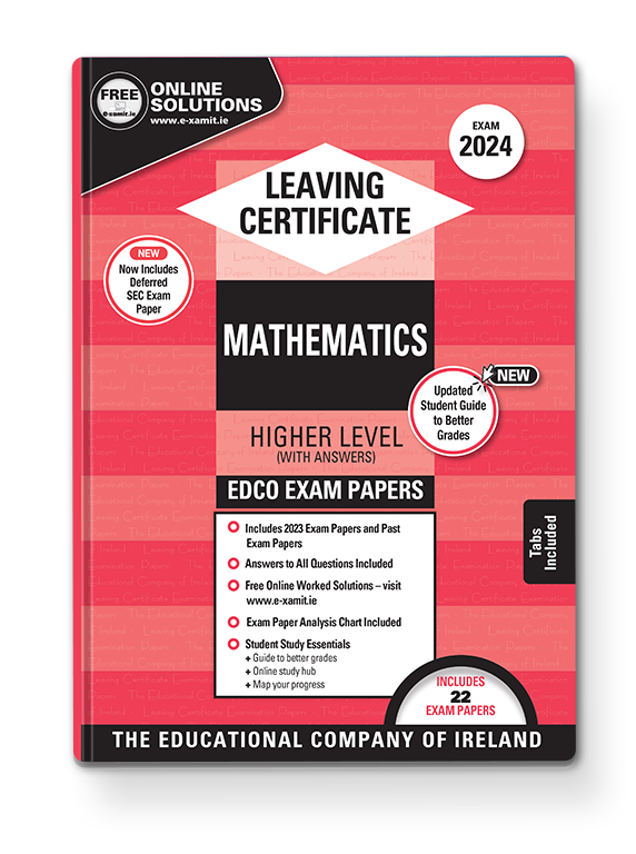 Maths Leaving Certificate Higher Level Edco Exam Papers