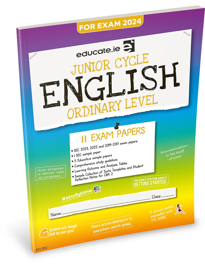English Junior Cycle Ordinary Level Exam Papers Educate.ie