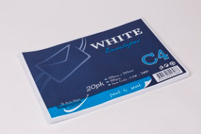 Envelopes C4 White 20 Pack