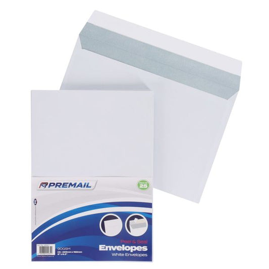 Envelopes C5 White 25 Pack