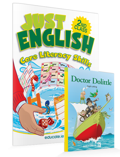 Just English 2nd Class + FREE novel Doctor Dolittle