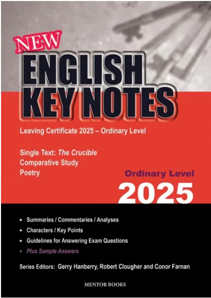 New English Key Notes 2025 Ordinary Level