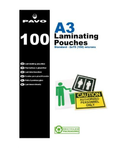 A3 Laminating Pouches 100 Pack